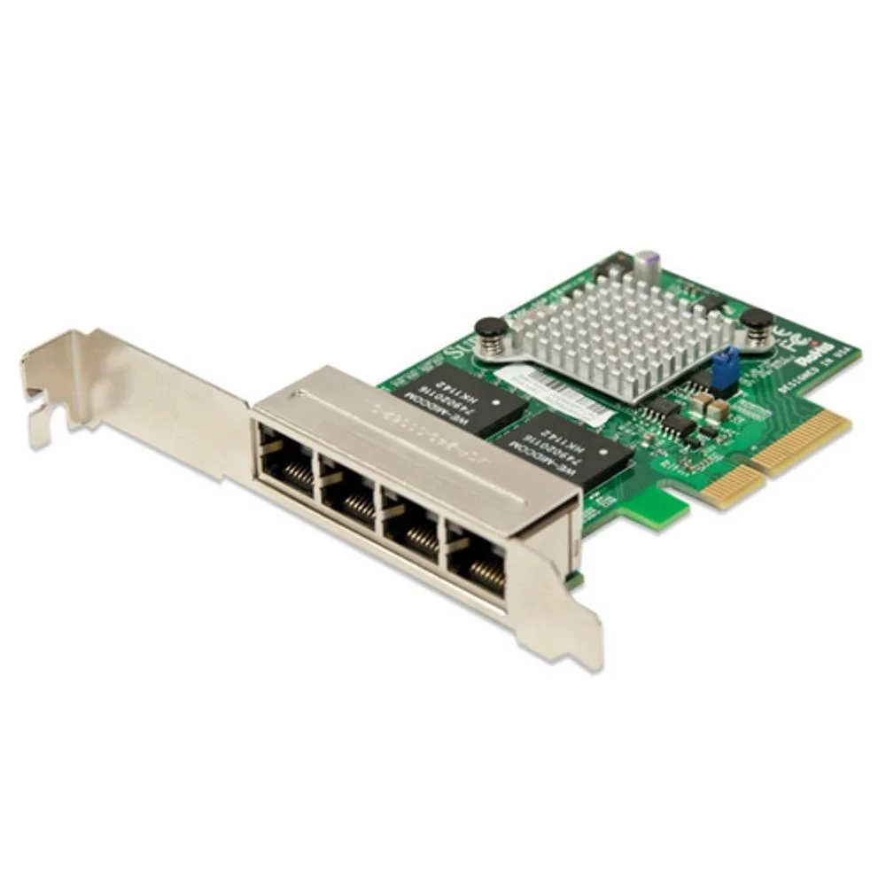 Сетевой адаптер SuperMicro AOC-SGP-I4 Intel i350 LP PCI-E2.1 4xRJ-45 1Gb/s