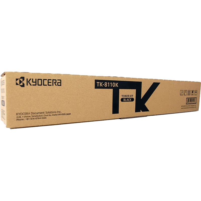 Тонер Kyocera Toner Cartridge TK-8110K для M8124cidn (Азия) чёрный (12000 стр.)