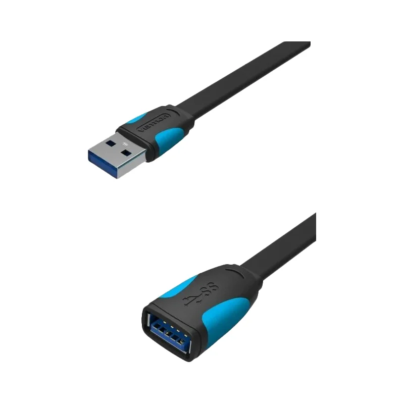 Кабель-удлинитель Vention USB 3.0 AM/AF - 2 м (VAS-A13-B200)
