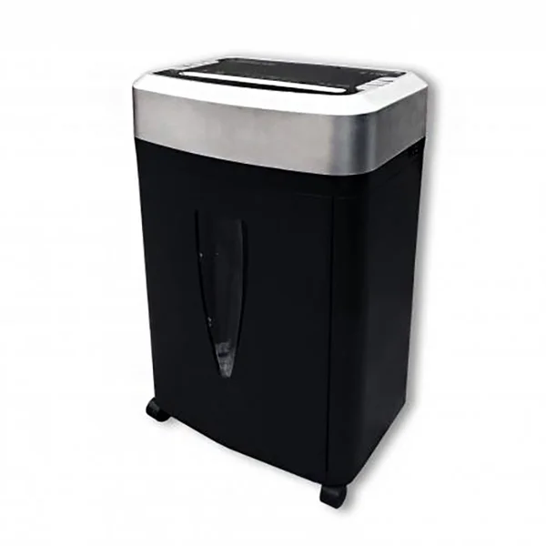 Уничтожитель документов Шредер Office Kit S190, P-6, 2x2, 8 листов, 20л., черный