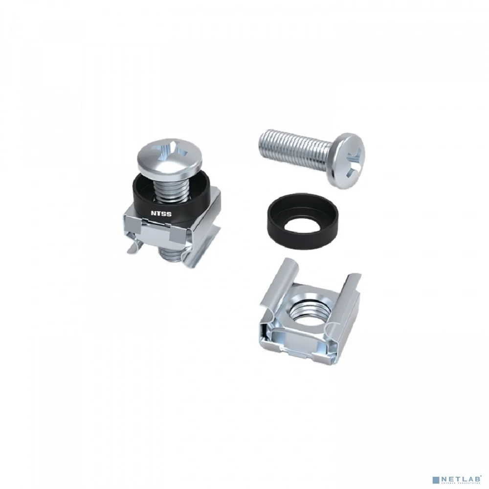 NTSS Комплект крепежа NTSS винт+шайба+гайка M6x16 4шт NTSS-M6x16(4)