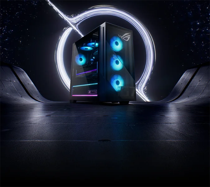 ПК ASUS ROG G700TF-07265F0500 Core Ultra 7 265F/32Gb/1TB M.2 2280 PCIE 4.0 SSD/nVidia RTX 5080 16Gb/Wi-Fi 6 + BT5.4 /850W/No OS/BLACK/58L/Liquid Cooler