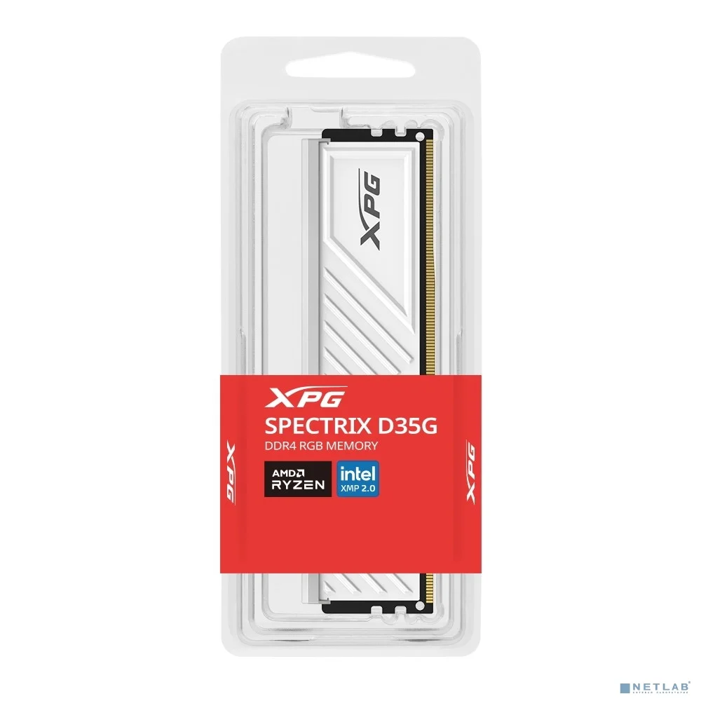 A-data DDR4 XPG SPECTRIX D35G 32GB DDR4-3200 AX4U320032G16A-SWHD35G,CL16, 1.35V WHITE