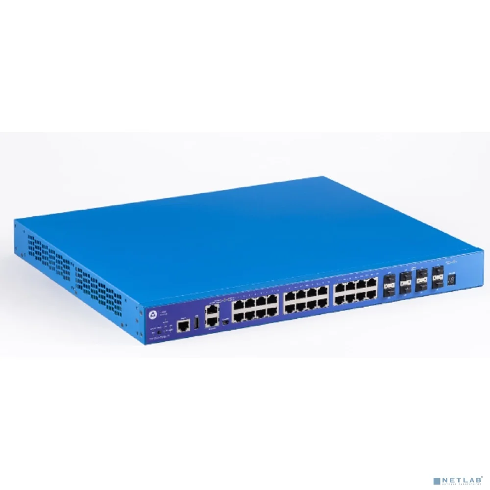 Т-КОМ ТГК-363-20/8д-П Управляемый L3 PoE-коммутатор, стек, 20x1000Base-T, 4x10GBase-X SFP+, 4xCombo 1000Base-T/SFP, (24 порта PoE 802.3af/at, PoE-бюджет 370 Вт) стандартное ПО