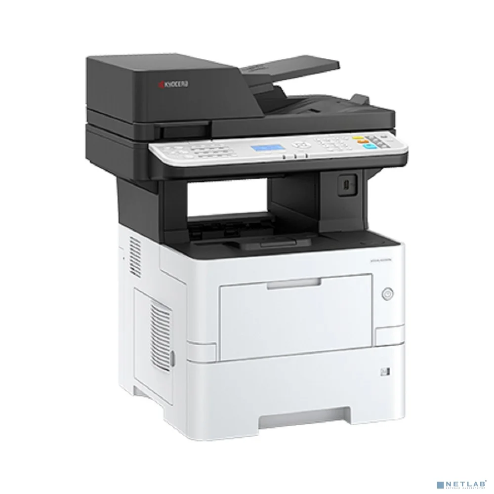 Kyocera Ecosys MA4500fx A4, МФУ, лазерное, черно-белое, 45стр/мин, 1200dpi, 1400МГц, Ethernet/USB/Wi-Fi, 6000стр/картридж, (110C123NL0)