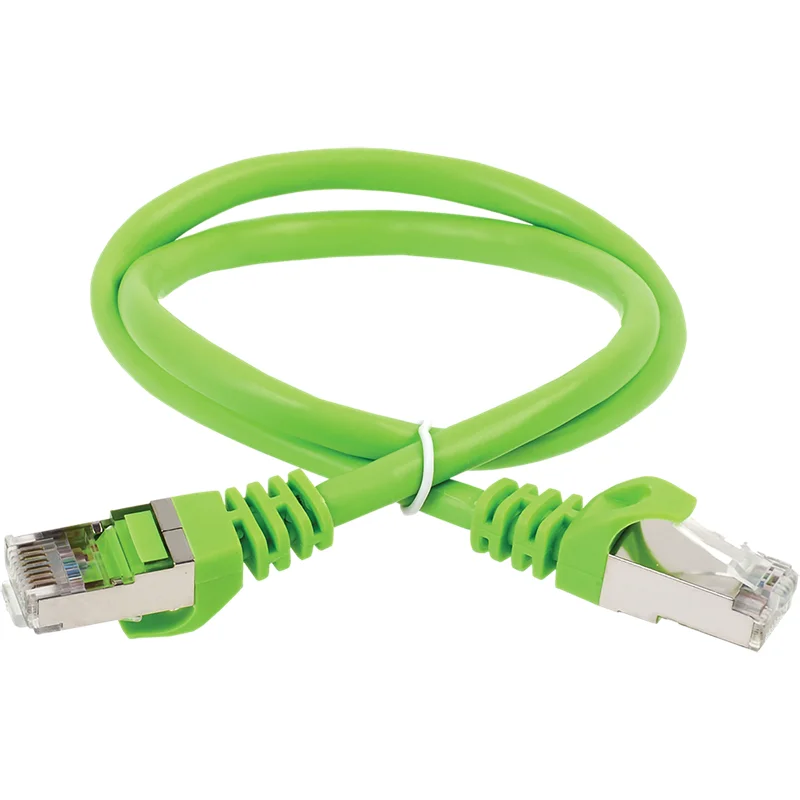 ITK RJ45(m) - RJ45(m) Cat. 5e F/UTP PVC 1м зелёный