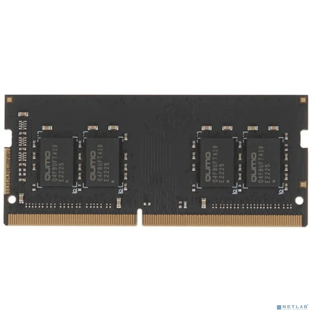 QUMO DDR4 SODIMM 16GB QUM4S-16G3200N22 PC4-25600, 3200MHz OEM/RTL
