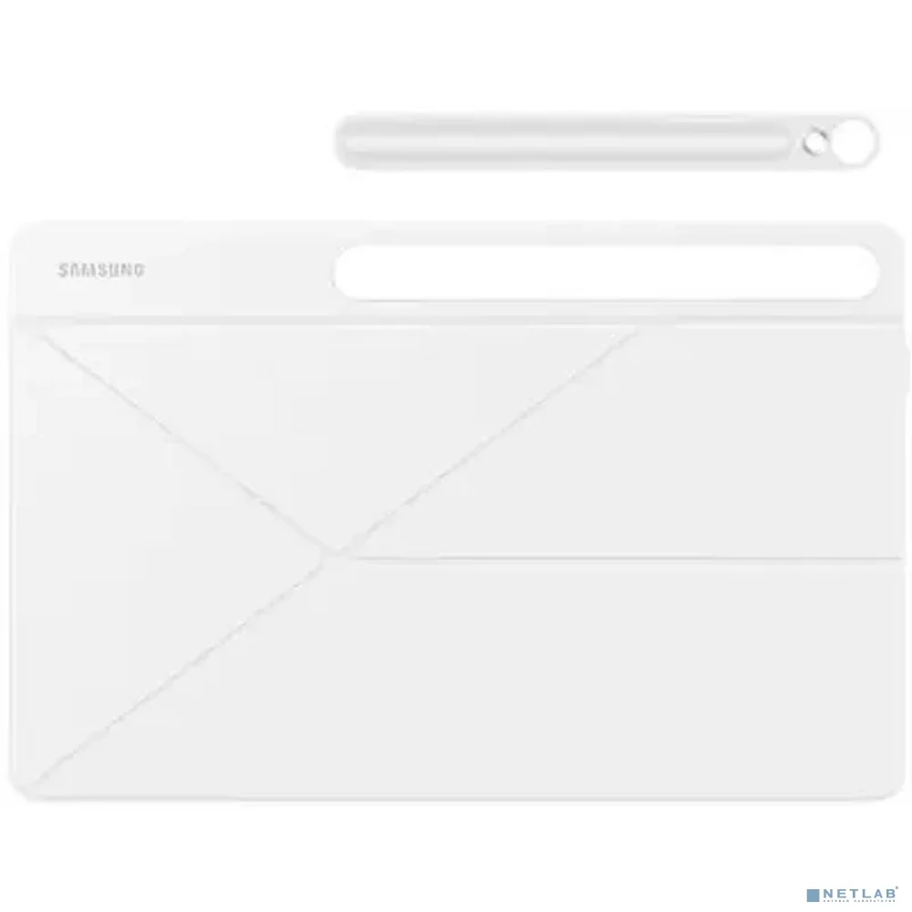 Чехол Samsung для Samsung Galaxy Tab S10 FE+ Smart Book Cover поликарбонат/полиуретан белый EF-BX620PWEGRU)