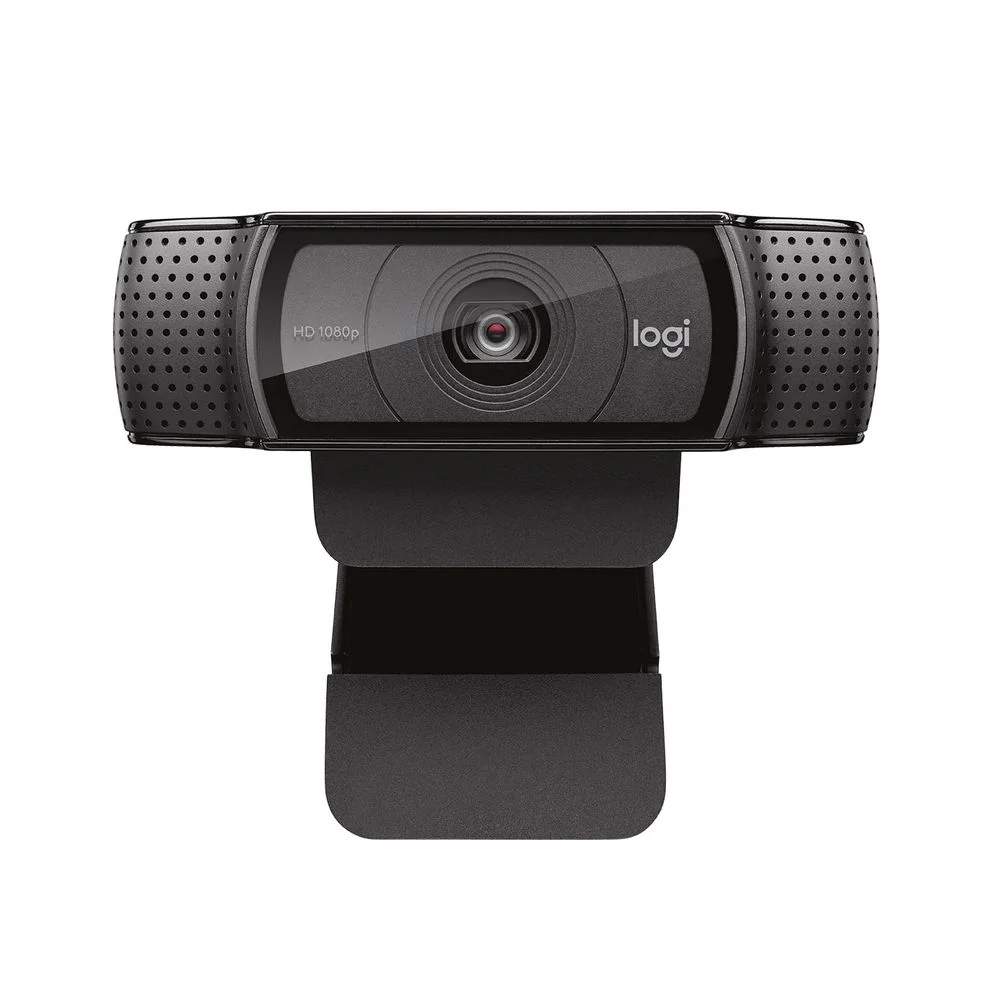Веб-камера Logitech C920e черная, 3Mp, FHD 1080p@30fps, автофокус, угол обзора 78°, складная подставка, USB2.0, кабель 1.5м 4