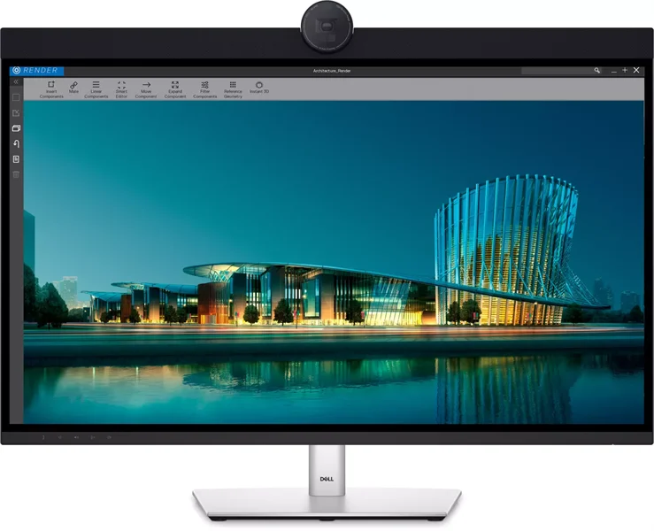 Монитор Dell 31.5" U3224KBA 6K Conference Monitor S/Bk (IPS;16:9;6144x3456x60Hz;450cd/m;2000:1;5ms;1,07bln;178/178;HDMI;mDP;3xUSB-C;5xUSB-A;2xTB4;RJ45;WebС8MP;mcr;Spk14W;Tilt;Swiv;HAS;Pivot;VESA)