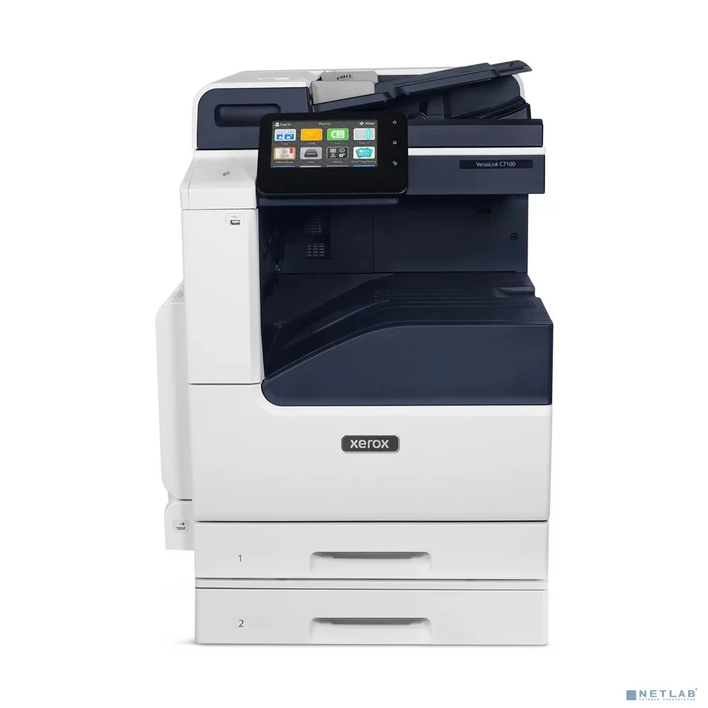 МФУ Xerox VersaLink C7120/C7125/C7130, Напольная конфигурация с тумбой, (обязательно добавить к-т инициализации)