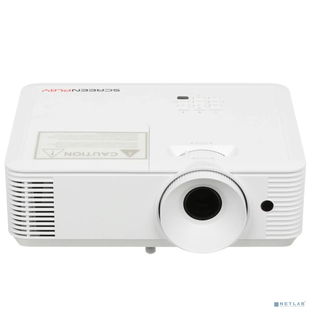 INFOCUS SP124 Проектор ScreenPlay {DLP, 4000 lm, XGA, 30 000:1, 1.94~2.16:1, HDMI 1.4, VGA in, S-Video, 3.5mm in/out, USB-A, лампа 15 000ч.(ECO mode), 3W, 27дБ, 2,9 кг, БЕЛЫЙ} 2