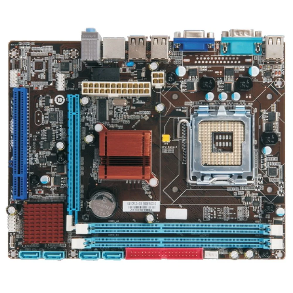 Материнская плата Esonic Bad Pack G41CPL3, Socket 775, Intel®G41+ICH7, 2xDDR3-1333, D-SUB, 1xPCI-Ex16, 1xPCI, 4xSATA2, 1xIDE Audio, GLan, (6+2)xUSB2.0, COM, mATX, RTL {20} bp