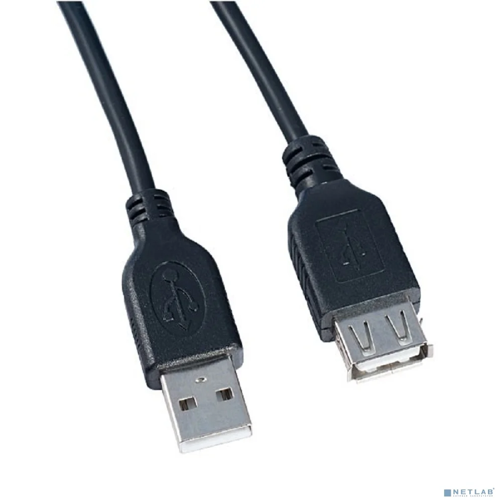 PERFEO Кабель USB2.0 A вилка - А розетка, длина 3 м. (U4504)