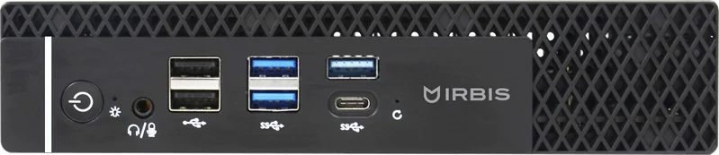 Персональный компьютер SDCS (IRBIS Smartdesk) Mini PC i5-12400(6C/12T - 2.5Ghz), 1x16GB DDR4, 512GB SSD M.2, Intel UHD, WIFI/BT, 1xCOM, 9xUSB-A, KB+Mouse, Win11Pro