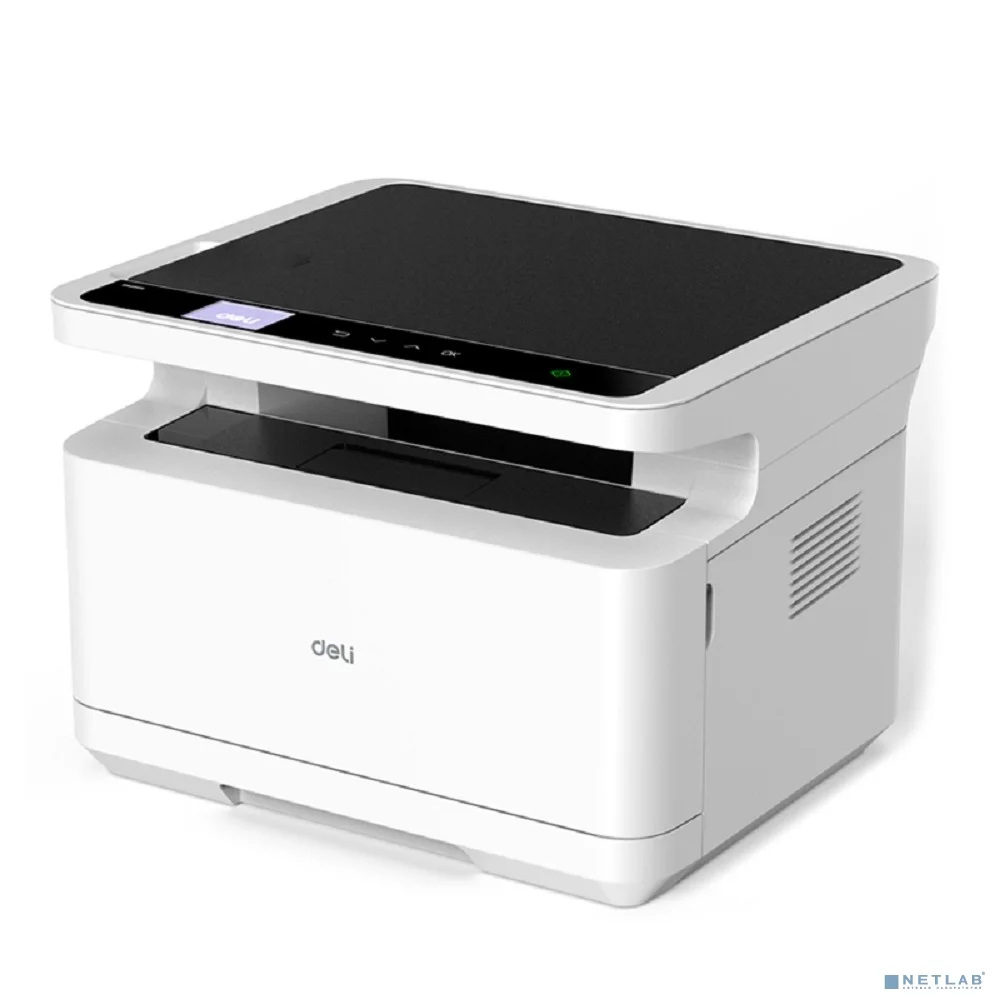МФУ Deli Laser M2000DNWs {A4, ч/б, 1200x1200dpi, дуплекс, Wi-Fi, USB, белый.)