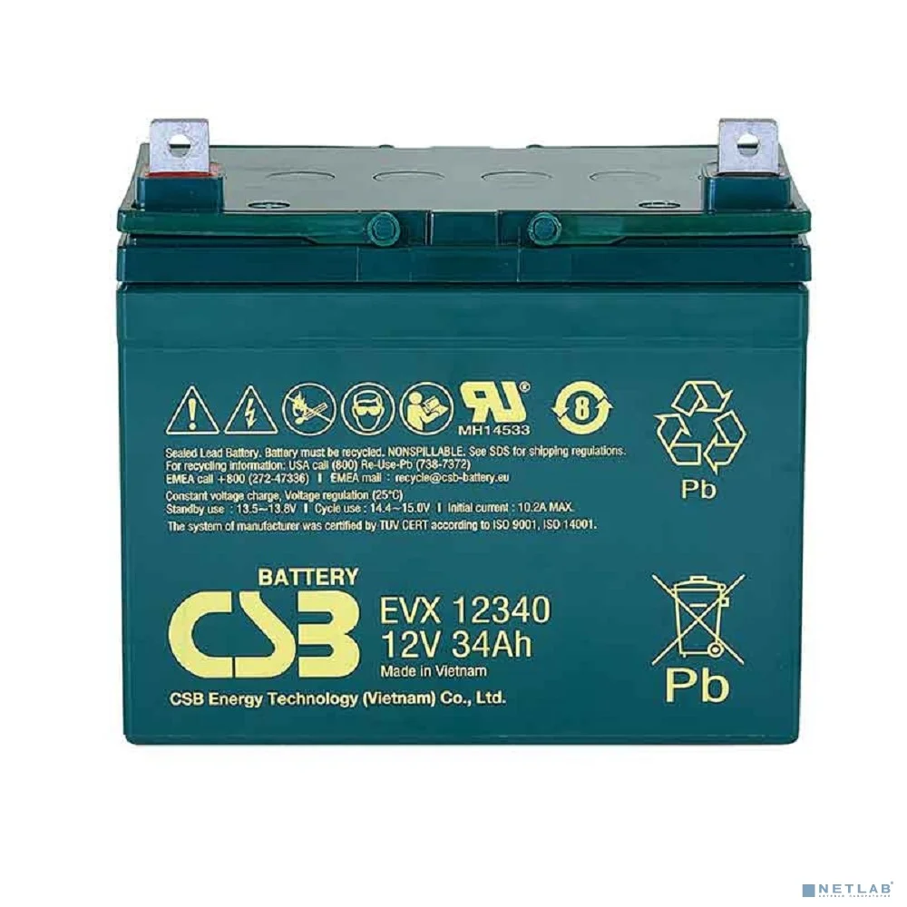 CSB Батарея EVX12340 (12V 34Ah)
