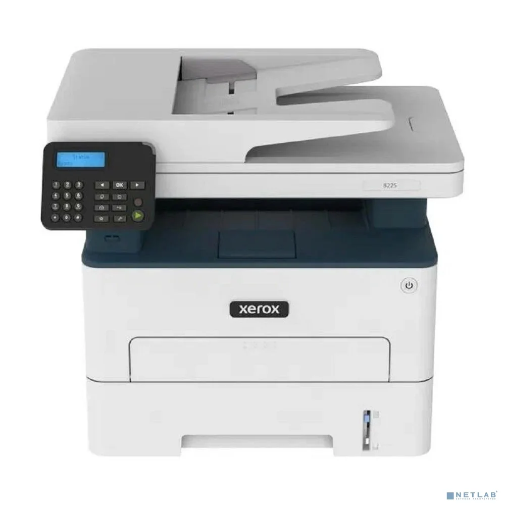 Xerox B225DNI A4, МФУ, лазерное, черно-белое, 34стр/мин, 600dpi, 1000МГц, 512Мб, 50АПД, WiFi/AirPrint/USB/Ethernet, (B225V_DNI) 2