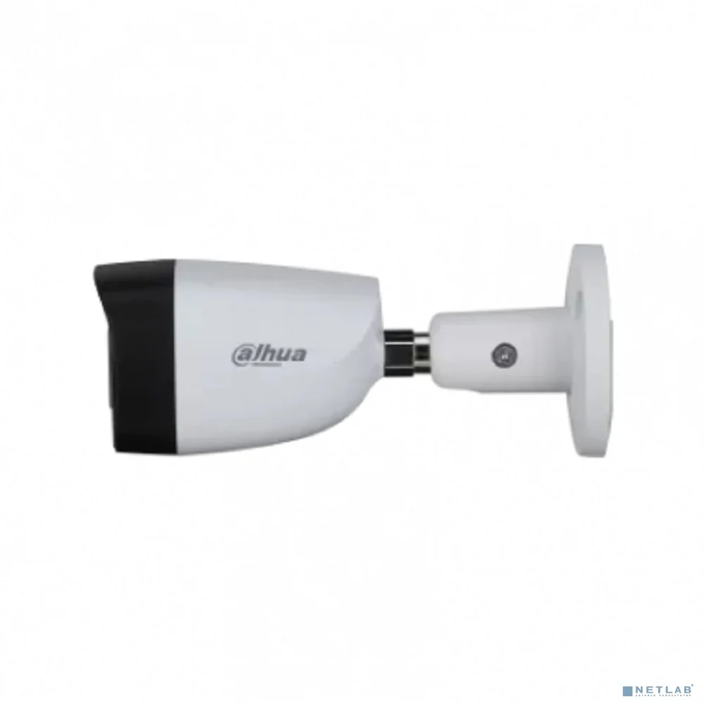 DAHUA DH-HAC-HFW1200CMP-IL-A-0280B-S6 Уличная цилиндрическая HDCVI-видеокамера с интеллектуальной двойной подсветкой 2Мп, объектив 2.8мм, ИК 20м, LED 20м, IP67, корпус: металл
