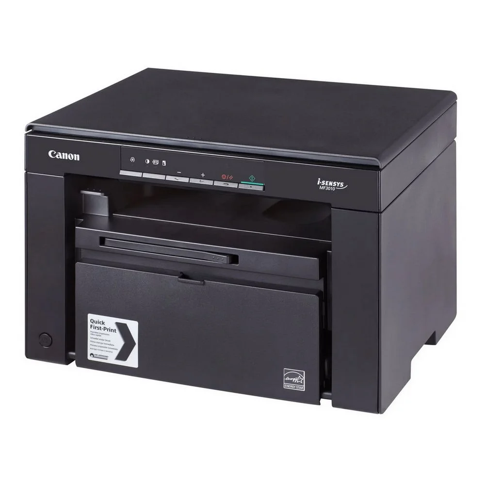 МФУ лазерное Canon i-SENSYS MF3010 (ч/б лазерное А4: P/C/S, 18 стр./мин, 64 Мб,1200 x 600 dpi, USB, лоток 150 л., старт.картридж 700 стр.)