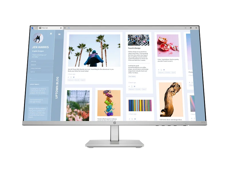 Монитор HP Series 5 27 inch - 527sh Monitor 1920x1080 FHD, 16:9, IPS, 300 cd/m2, 5 ms, 178°/178°, 2xHDMI, VGA, 100 Hz, Tilt, HAS, Vesa