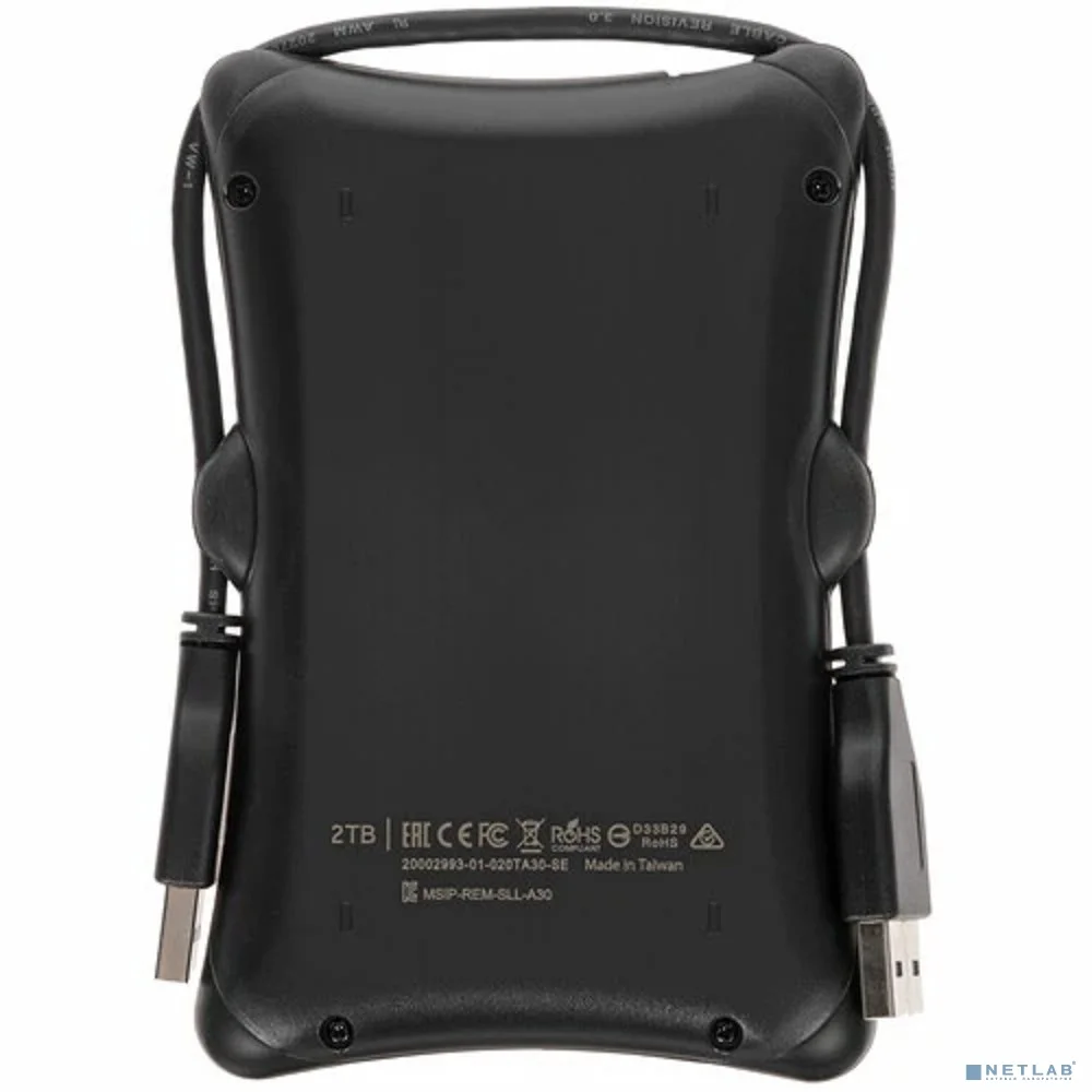 Silicon Power Portable HDD 2TB Armor A30 2.5 USB 3.0 SP020TBPHDA30S3A черный