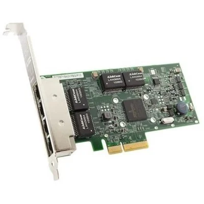 Контроллер DELL Broadcom 5719 QP 1Gb Network Interface Card, Low Profile,CusKit (W0N4T) (analog 540-11147)