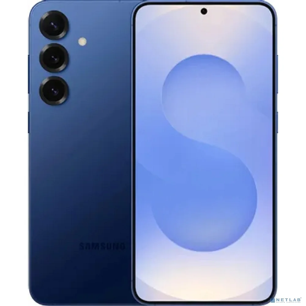 Смартфон Samsung SM-S936B Galaxy S25+ 256Gb 12Gb синий моноблок 3G 4G 2Sim 6.7" 1440x3120 Android 15 50Mpix 802.11 a/b/g/n/ac/ax/be NFC GPS GSM900/1800 GSM1900 TouchSc Protect