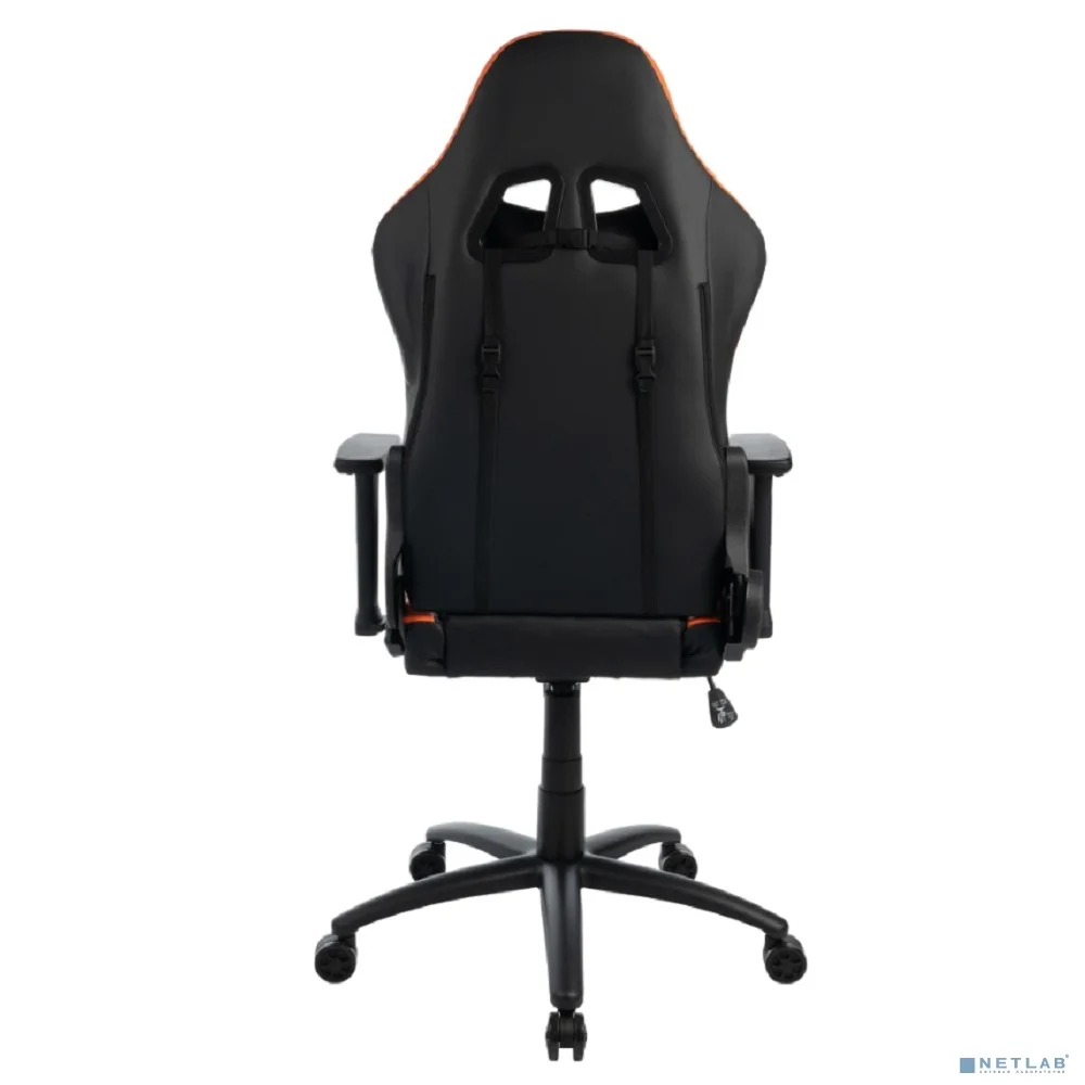 Кресло игровое Filum FL-CH-G-050 пластиковая крестовина, спинка/сиденье экокожа с прострочкой, поясничная подушка, подлокотники с регулировкой по высо (1113087)