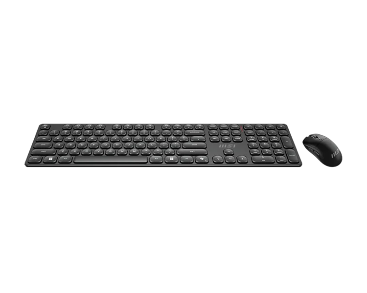 Клавиатура и мышь Keyboard and Mouse MSI FORGE K210 Combo, Wireless, Black 3