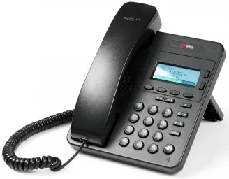 МПТ VoIP телефон QTECH 2 линии SIP,  графический LCD экран 128*64 с подсветкой, 2 порта Ethernet RJ-45 LAN/PC, разъем для гарнитуры RJ-9, поддержка PoE 3