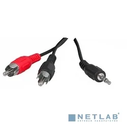 Rexant (17-4202) Шнур 3.5мм стерео штекер - 2 RCA 1.5М