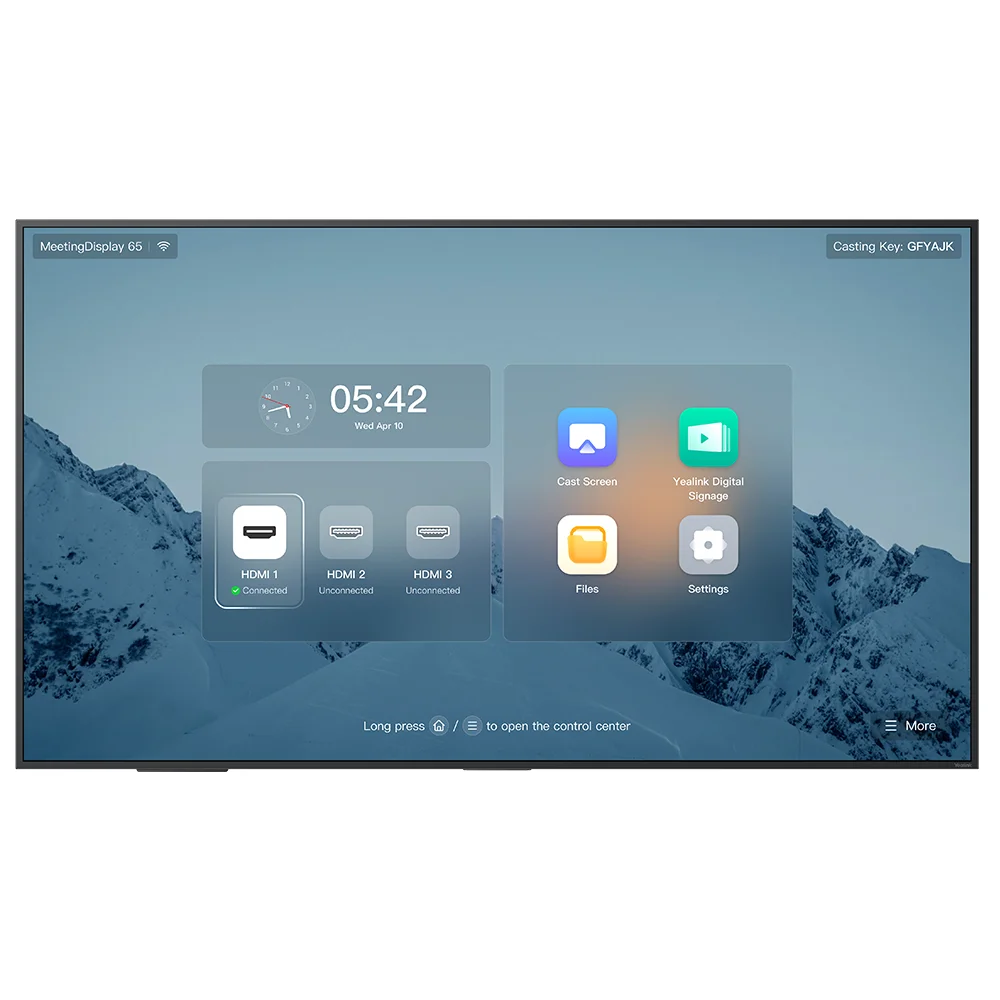 Профессиональный дисплей Yealink MD65