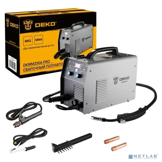 Сварочный полуавтомат Deko DKWM250A PRO 051-4687