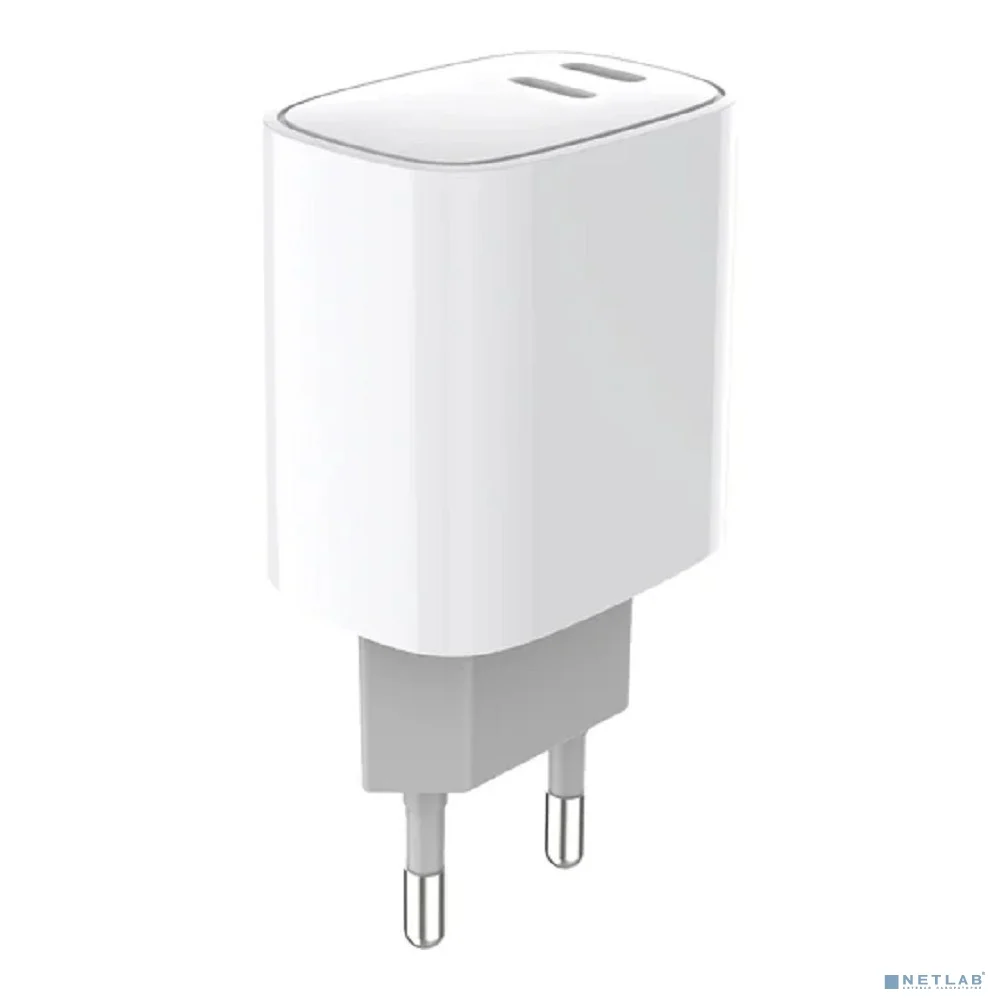 Rexant (18-2210) Сетевое зарядное устройство с двумя портами USB-C + USB-C, 20Вт