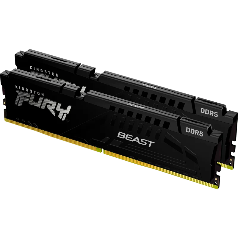 Оперативаня память Kingston 32GB 6000MT/s DDR5 CL30 DIMM (Kit of 2) FURY Beast Black EXPO