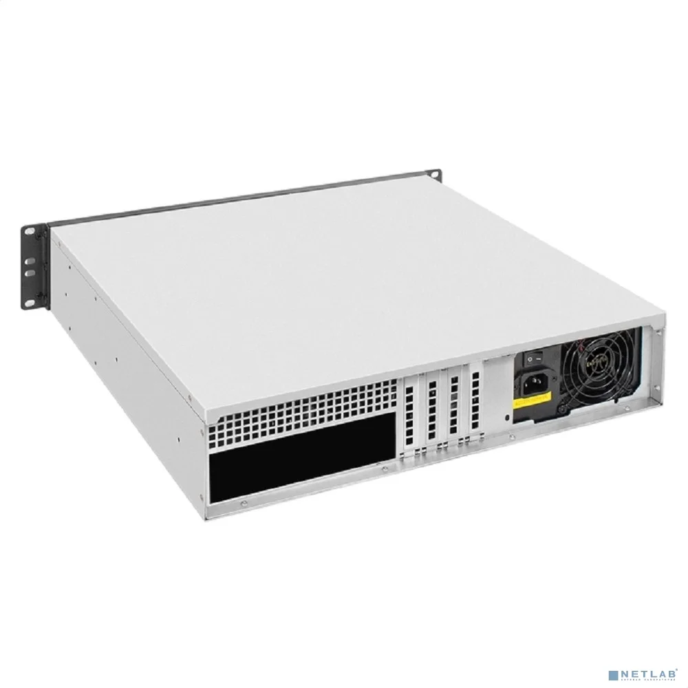Exegate EX297142RUS Серверный корпус ExeGate Pro 2U400-02 <RM 19", высота 2U, глубина 400, БП 1000ADS, USB>