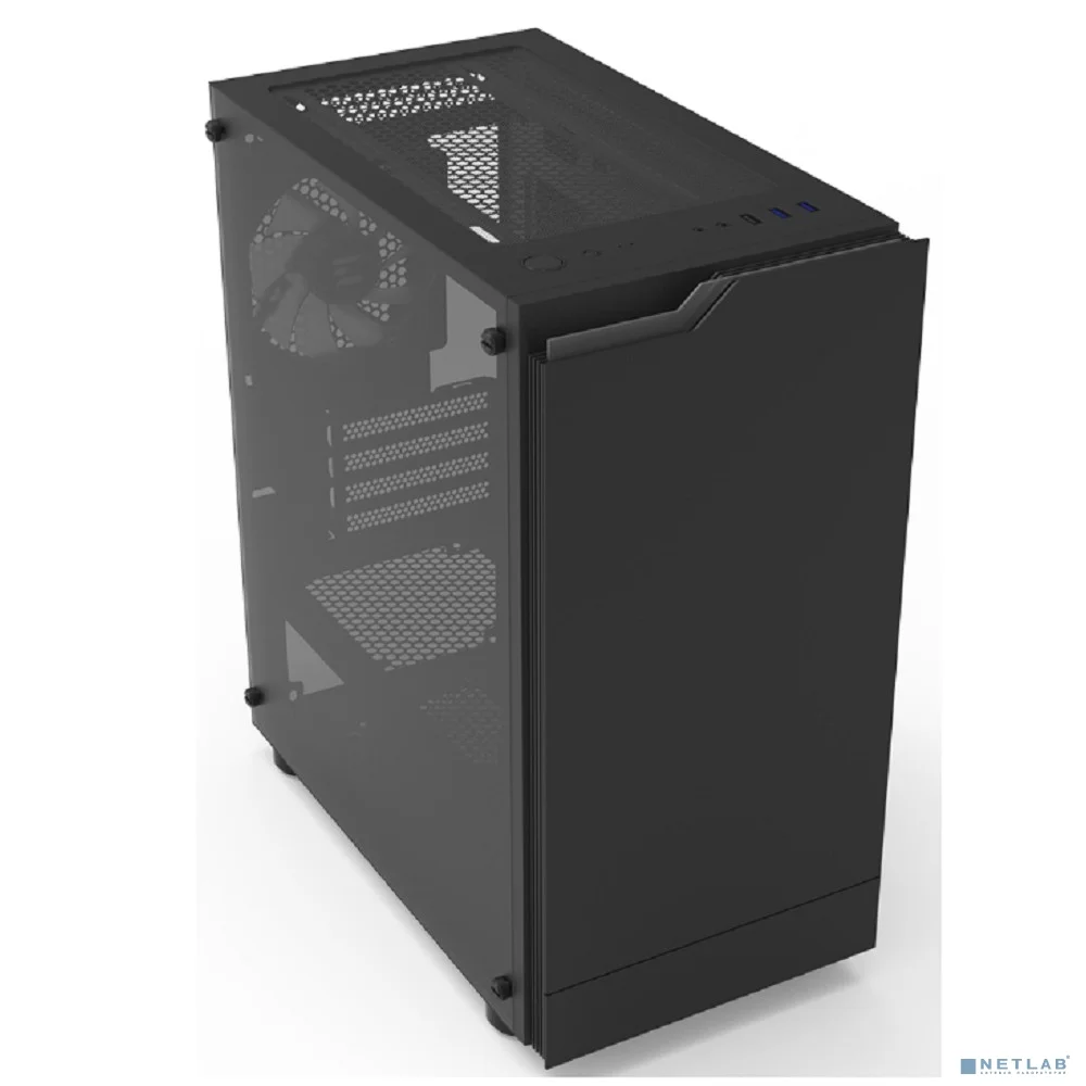 корпус ZALMAN T4 PLUS, MATX, BLACK, WINDOW, 1 x Combo (3.5'' or 2.5''), 1x3.5'', 2x2.5", 1xUSB2.0, 2xUSB3.0, REAR 1x120mm ARGB
