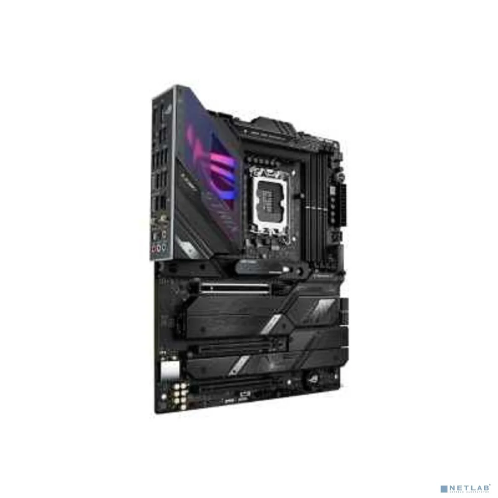 ASUS ROG STRIX Z790-E GAMING WIFI (Socket 1700, ATX, 4xDDR5(192GB), DP/HDMI, 1xPCIe 5.0x16/2xPCIe 4.0x16, 1xLAN (2.5GbE), Wi-Fi, BT, 4xSATA 6Gb/s, 5xM.2, 2xType-C, 10xUSB 3.2)