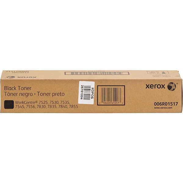 XEROX 006R01517  Тонер-картридж  XEROX WC 7545/7556/7525/7835, Black, (26К)