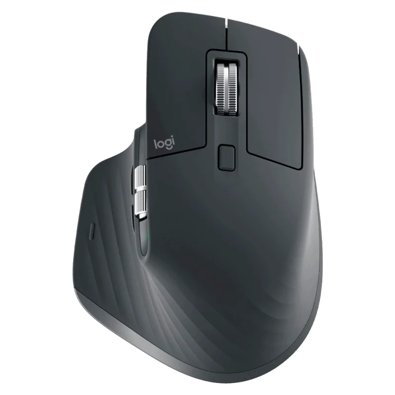 910-006585/910-006559/910-006565 Мышь Logitech MX Master 3S Mouse Graphite Wireless графитовый оптическая (4000dpi) беспроводная BT/Radio USB (5but)