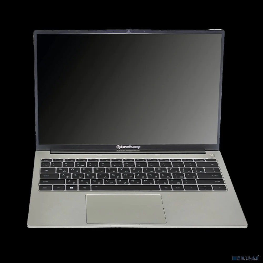 Ноутбук Kraftway KraftBook KB-640-22q КРПЕ.466229.012-01:Aluminum 14"/OLED/350cd/1920х1200/i5-1235U/8GB/512GB/2MP/WiFi+BT/1xUSBType-C3.2Gen1/1xUSBType-C3.2Gen 2/2xUSBType-A3.2Gen1/HDMI/RJ45/NoOS