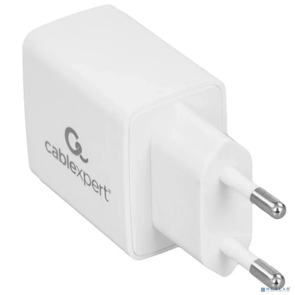 Зарядное устройство Cablexpert 5Вт, 1А, 1xUSB, белый, пакет (MP3A-PC-56)