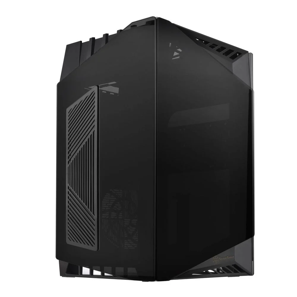 Корпус для ПК Silverstone Bad Pack SST-LD03B-AF TO-LD03-BK-GLASS AND AIR FLOW VENT-SST (810256) bp
