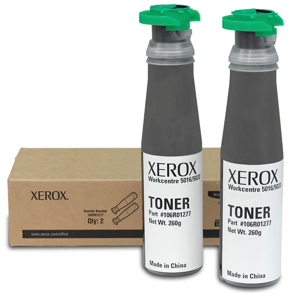 XEROX 106R01277 Тонер-туба для WC 5016b/5020/b/db/dn (2x6300 стр.)