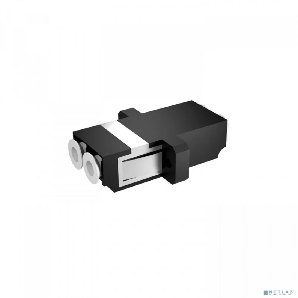 NTSS Адаптер оптический NTSS PREMIUM дуплекс LC SM/MM BLACK NTSS.2LC/U-PM-SM/MM-S-BL