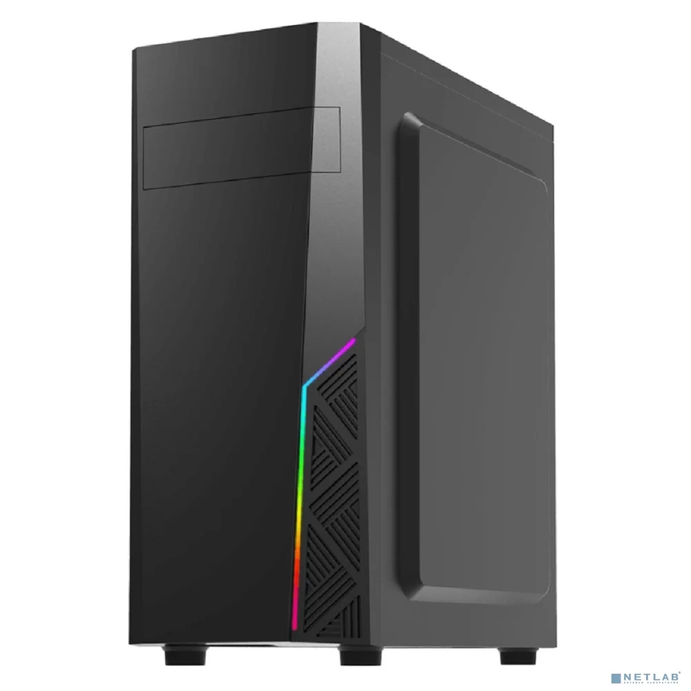Корпус MidiTower Zalman T8 black (ATX, без БП, RGB, 2xUSB2.0 Type-A + USB3.2 Type-A) (Zalman T8)