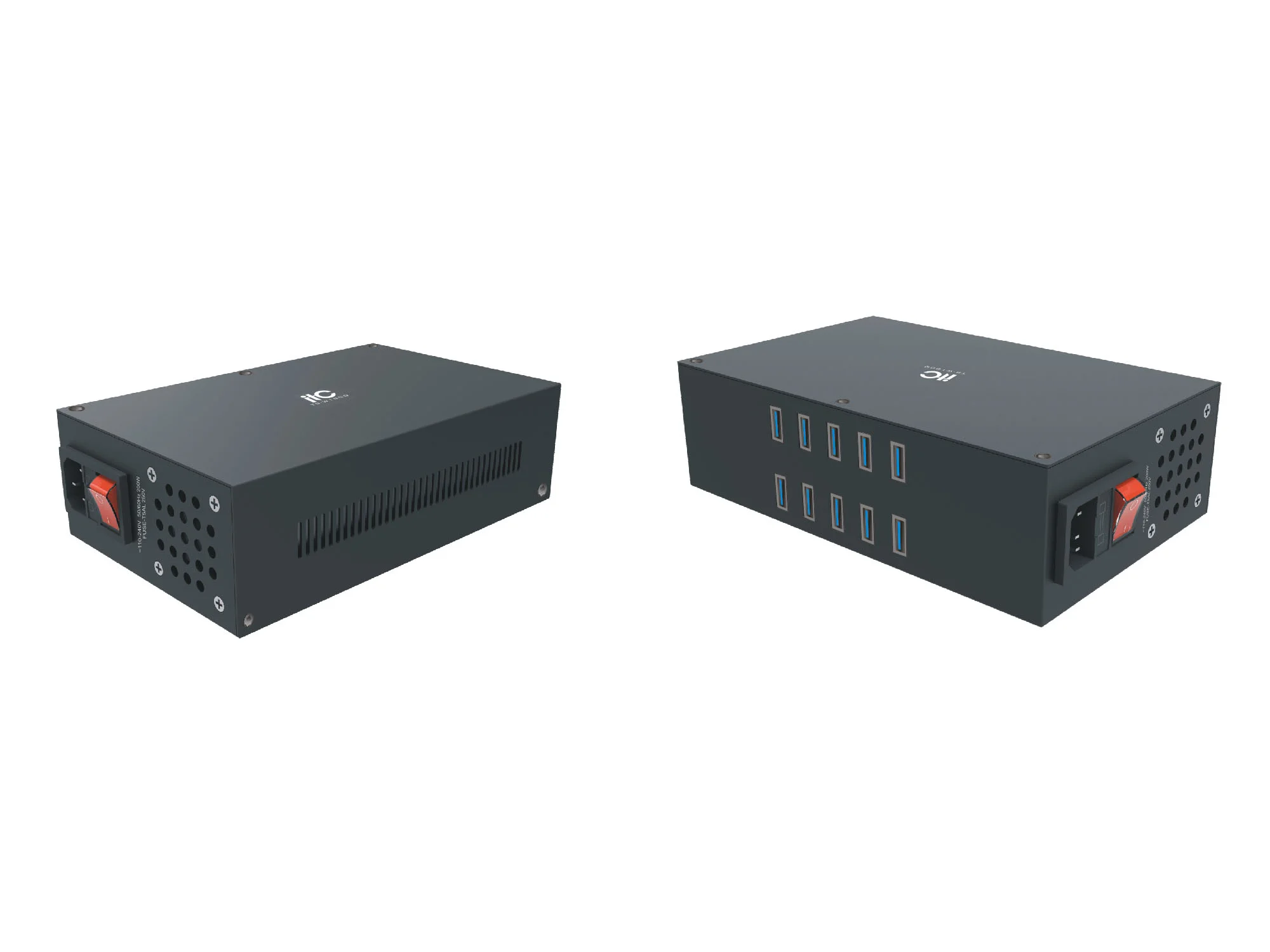 TS-W180Q Зарядное устройство, 10 USB-разъемов 2