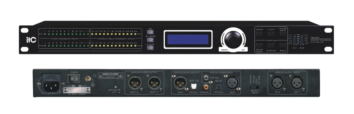 ITC TS-224  подавитель  акуст. обратной связи