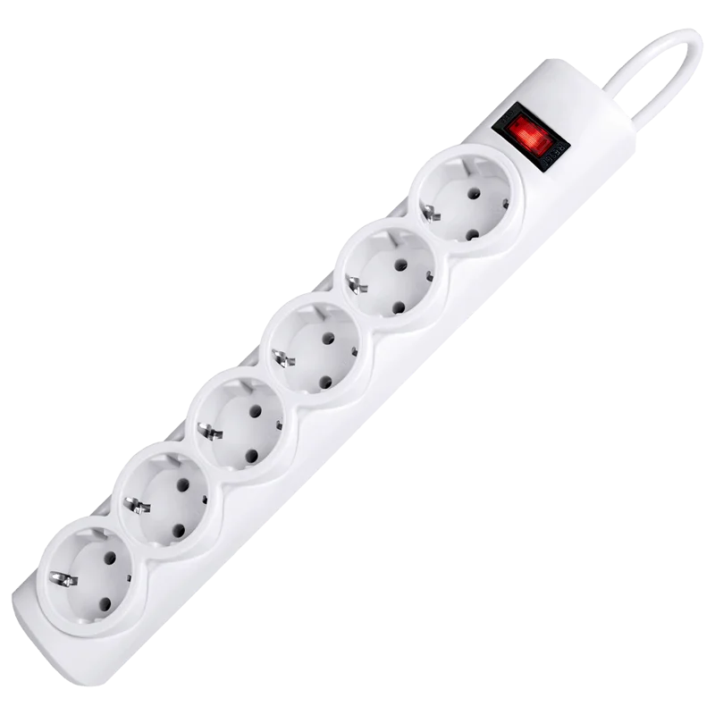 Defender DFS 153 (3 м, 6 розеток)